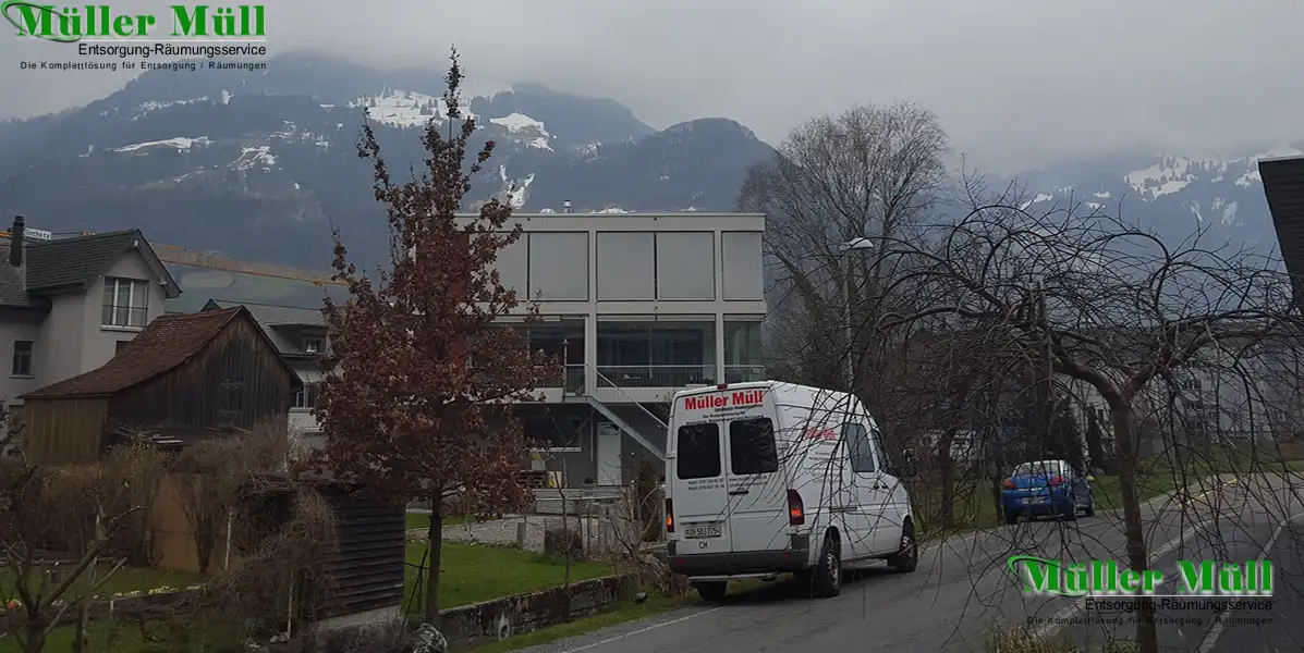 Wohnungsräumung Faulensee inkl. Entsorgung und besenreine Abgabe